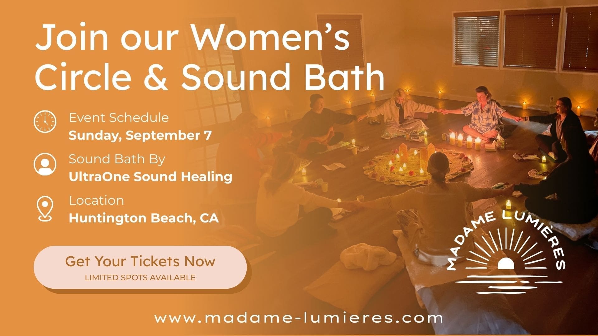 Women's Circle - Healing circle in Huntington beach with Sound Bath